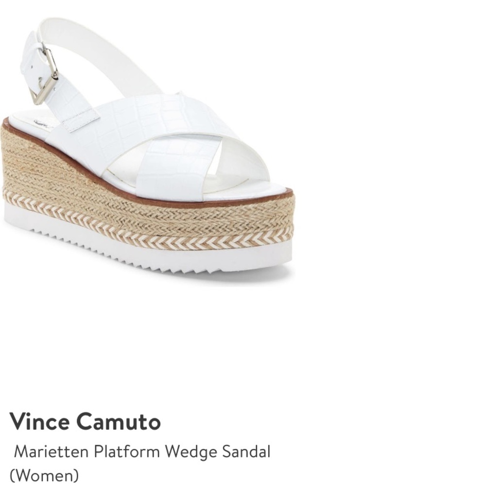 Vince Camuto platform wedges